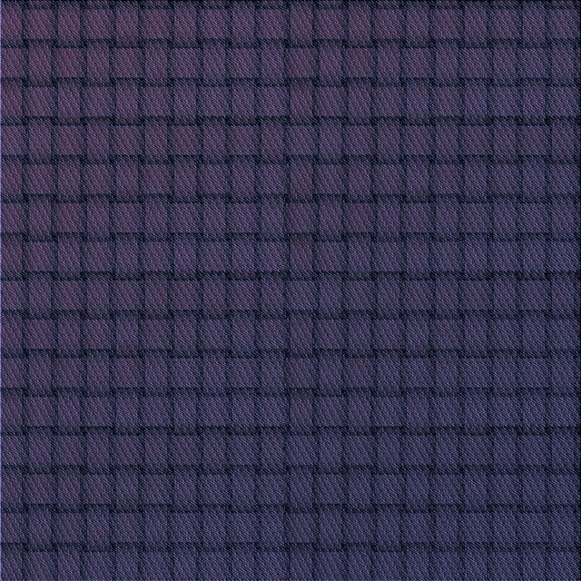 Ahgly Company Machine Washable Indoor Square Transitional Deep Periwinkle Purple Area Rugs, 7' Square