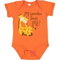 thumbnail image 3 of Inktastic My Grandma Loves Me Boys or Girls Baby Bodysuit, 3 of 5