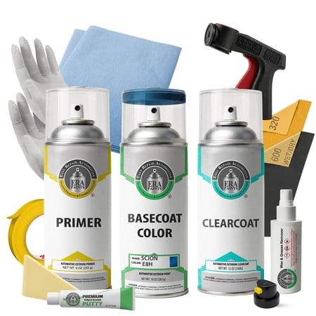 ERA Paints E8H - Ultramarine Metallic for SCION Exact Match Touch up Paint Spray - Pro Kit