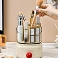 thumbnail image 4 of Organizador De Maquillaje Giratorio, Organizador De Almacenamiento De CosméTicos De 5 Compartimentos Con CajóN, Organizador De Escritorio Para BañO, MultifuncióN, 4 of 4