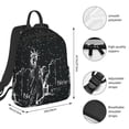 thumbnail image 2 of Disketp New York City1 Mochila Ligera e Impermeable, Mochila de Día Resistente para Viajes, Senderismo y Uso Diario para Hombre y Mujer, 2 of 7