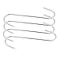 thumbnail image 3 of HONSHEN Meat Hooks 6 Inch 4mm S-Hook Stainless Steel Meat Processing Butcher Hook Pot Hooks (6 Inch), 3 of 4