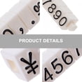 thumbnail image 2 of Shisuyan 10pcs Plastic Advertising Label Signs Jewelry Price Tags Shopping Mall Supplies, 2 of 8