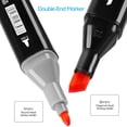 thumbnail image 3 of Estudiantes Color Marker Pen Set Student Cartoon Drawing Oily Double, 3 of 8