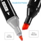 thumbnail image 2 of Estudiantes Color Marker Pen Set Student Cartoon Drawing Oily Double, 2 of 8