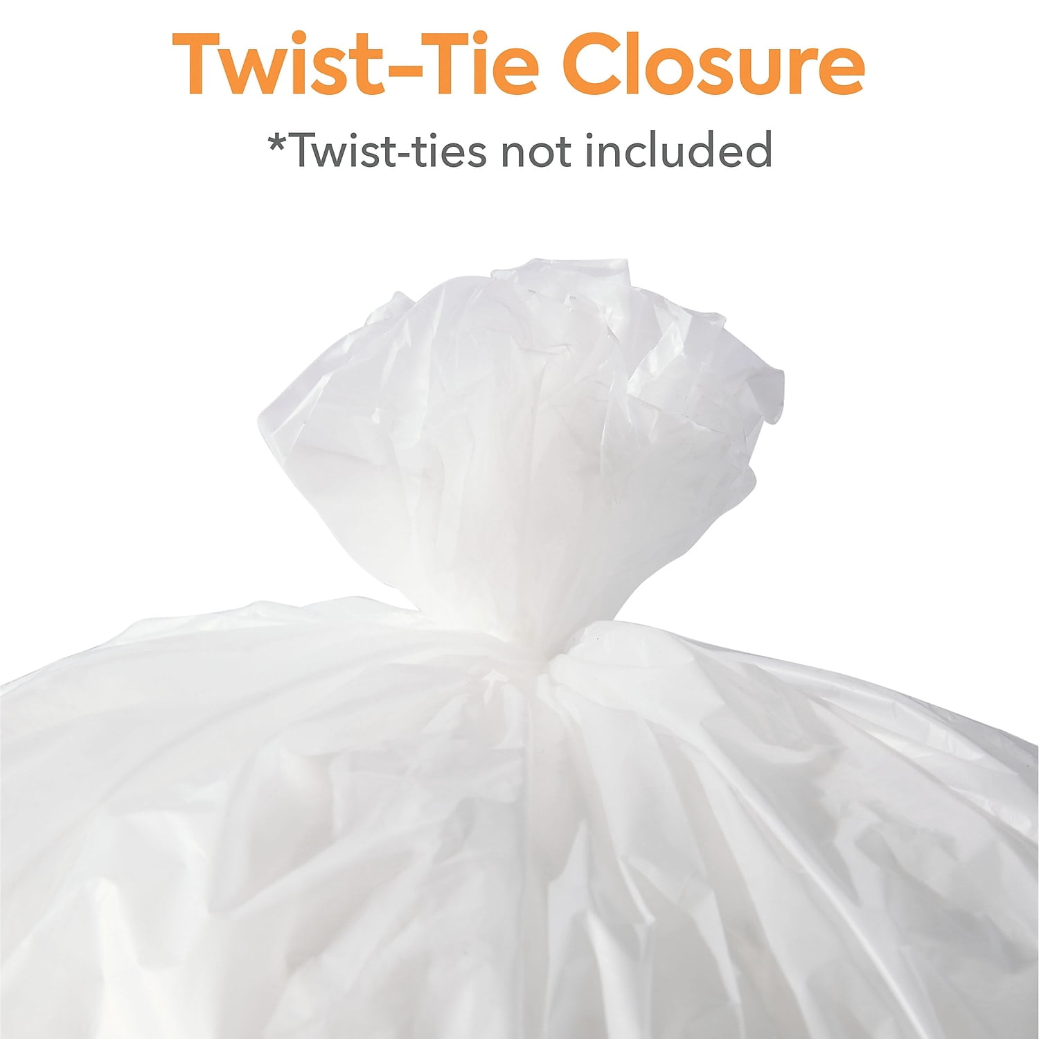 Staples Coastwide Professional 40-45 Gallon Trash Bag 40" x 48" High Density 22 mic Natural 150