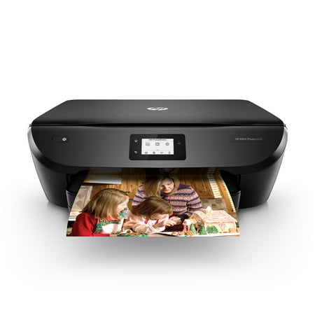 HP ENVY Photo 6222 All-in-One Wireless Color Craft It! Printer Bundle - Instant Ink (Best Wireless Printers 2019 For Home)