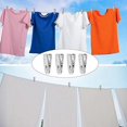 thumbnail image 4 of 40 Stainless Steel Clothes Pegs Metal Laundry Clips Windproof Rust Free Clothespins, 4 of 4