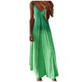 thumbnail image 2 of PENGXIANG Robe Décontractée Robe Longue Camisole Casual V Cou Femmes Réservoir Maxi Imprimé Femmes Robe Sans Manches Vêtements pour les Femmes XL Vert, 2 of 2