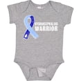 thumbnail image 3 of Inktastic Hydrocephalus Warrior with Light and Dark Blue Ribbon Boys or Girls Baby Bodysuit, 3 of 5