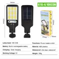 thumbnail image 5 of Luces De La Calle Sensor de movimiento de alumbrado público solar para patio exterior (sin control remoto) Wdftyju Para estrenar, 5 of 5