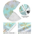 thumbnail image 2 of GZHJMY Christmas Christmas Tree Skirt Home Decoration Large Round Christmas Tree Skirt for Holiday Party Home Christmas Day Ornaments, 35.4", 2 of 6