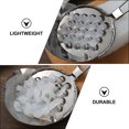 thumbnail image 4 of 1 UNID de acero inoxidable Rallador de vegetales Rallador de alimentos multifuncionales (plata), 4 of 5