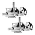 thumbnail image 4 of DEEPCRAFF 2Pcs Secure Locking Latch for Bedroom Door Anti Theft Design 2.4x1in, 4 of 8