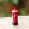 thumbnail image 1 of Mini Micro Landscape Craft Figurines Postbox DIY Accessories Home Decor Fairy Garden(1pc Red), 1 of 5
