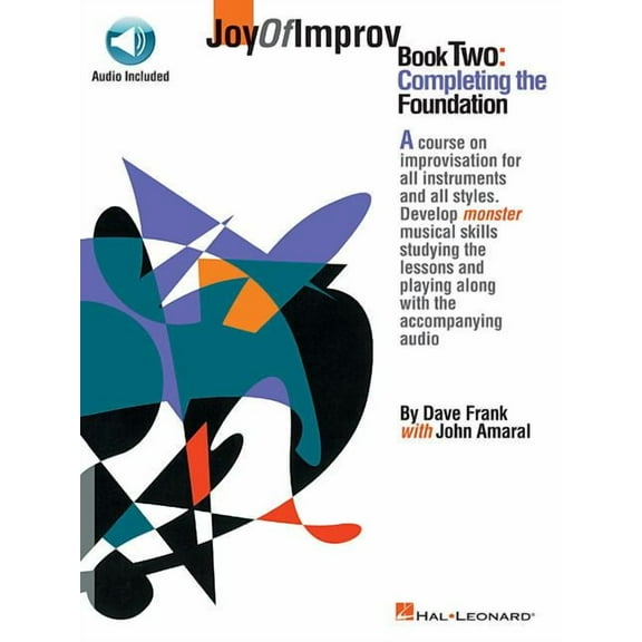 Joy of Improv Book 2 - Completing the Foundation (Bk/Online Audio), (Paperback)