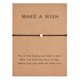 thumbnail image 1 of Pulsera Tarjeta de papel Cuerda de nylon Aleación Pulsera ajustable Amigos Familia Regalo Wmkox8yi sjalhkljlk5509, 1 of 1