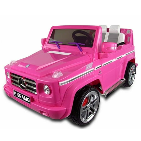 Mercedes Benz G55 Ride On Suv Car 12v Pink Mercedes Benz G55 Ride On Suv Car 12v Pink