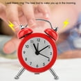 thumbnail image 3 of Metal Alarm Clock Mini Digital Alarm Clock Alarm Clock With Battery Exquisite Digital Alarm Clock Portable Alarm Clock For Student 3Inch Portable Fashion Mini Metal Digital Alarm, 3 of 8