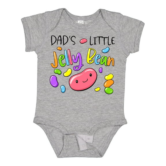 Inktastic Dads' Little Jellybean Cute Easter Candy Boys or Girls Baby Bodysuit
