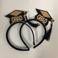 thumbnail image 4 of 4pcs Mini Tassel Hat Diadema Chic Hair Hoops Elegante tocado Accesorios para el cabello Favores de fiesta Suministros para graduación, 4 of 7