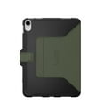 thumbnail image 4 of UAG iPad 11" A16 11th Gen 2025, 10.9" 10th Gen 2022 Case A3354 A3355 A2696 - Rugged Slim Protective Folio Cover with Pencil Holder, Scout Folio Black/Olive, 4 of 8