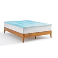 thumbnail image 1 of Cubre Colchón Nooz Memory Foam Infusionado con Gel 5cm Individual Azul, 1 of 6