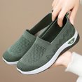 thumbnail image 2 of Willtoo 2026 Arch Support Orthopedic Shoes for Women - Slip On Tennis, Hiking & Nurse Sneakers, Wide Width Breathable Work Shoes, Mothers Day Gift Idea Green 6.5 Wide, 2 of 7