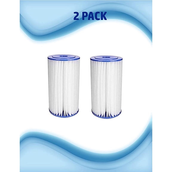 CFS 2-Pack Heavy-Duty Pleated Filter Cartridges Compatible with RS6-R-05 Models