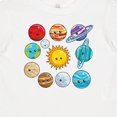 thumbnail image 4 of Inktastic Happy Sun Moon and Planets Boys or Girls Baby T-Shirt, 4 of 5