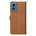 thumbnail image 3 of Leather Case For Motorola Moto G Play 2024 6.5",Embossed Totem Wallet With Card Holder,Wristband, Shockproof Kickstand Magnetic Cover,Brown,For Moto G Play 2024, 3 of 7