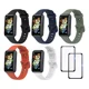 thumbnail image 1 of 5 Correa Silicona Compatible Con Huawei Band 7 + 2 Micas 3d, 1 of 8