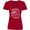 Red, variant on Inktastic Summer Vacation Mode Pensacola Beach Florida Women's V-Neck T-Shirt