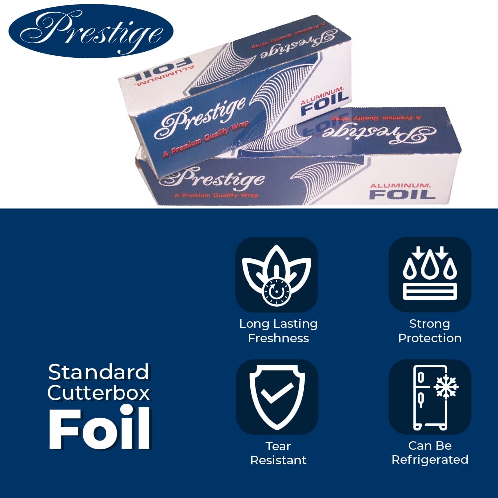 12" x 1000' Prestige Standard Cutterbox Foil 1 Roll/Case
