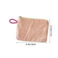 thumbnail image 3 of Djunllk Makeup Bag - Travel Cosmetic Bag, Carrying Around Small Purse Mini Zipper Bag, Clutch Purses for Women Girls, 3 of 6