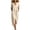 Beige(Dress), variant on GUACER Women's Maxi Dress Casual V-Neck Short Sleeve Loose Flowy Long Dress with Pockets and Front Slit, Summer Beach Vacation Sundress