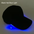 thumbnail image 6 of harmtty Fashion Unisex Solid Color LED Luminous Baseball Hat Christmas Party Peaked Cap, 6 of 7