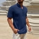 thumbnail image 4 of pstuiky camisetas de manga larga para hombre, Camisas de manga larga con cuello alto y botones sólidos para hombre tops de invierno para hombre xl, 4 of 8
