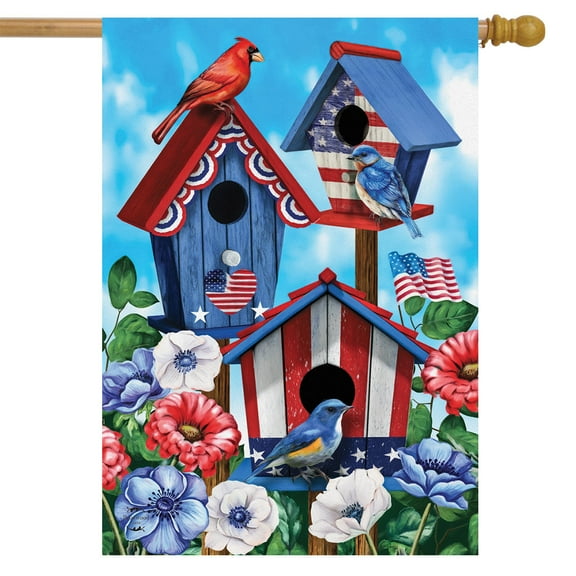 Briarwood Lane American Birdhouses Summer House Flag