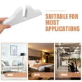 thumbnail image 3 of Raindrops 2Set Modern Design Room Divider Screen Holder Floor Protection for Businesses 11.8x4.1x1in, 3 of 8