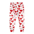 thumbnail image 5 of BLVB 2 Piece Boys Girls Valentine's Day Pajamas Kids Long Sleeve Top and Pants Pajamas Pjs Sleepwear Set for Kids 5-14 Years, 5 of 7