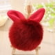 thumbnail image 1 of Bola de pelo de conejo de imitación súper grande, lindo colgante con orejas de conejo, bolso creativo para teléfono móvil, joyería, accesorios para automóvil, colgante de piel para mujer, 1 of 2