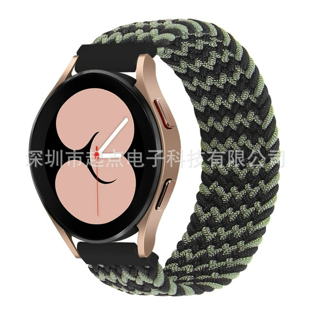 DEELLEEO For galaxy watch4 /classic Watch Strap Single Lap Nylon Woven Strap