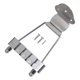 thumbnail image 1 of Puente de guitarra de aleación de zinc para repuestos de bajo de de shamjiam Puente de cordal, 1 of 9