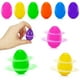 thumbnail image 1 of Relleno de canasta de Pascua para niños: Relleno de bolsa de regalo novedosa para eventos de fiesta de Pascua, huevos de dedo giratorios de colores aleatorios, 1 of 9