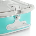 thumbnail image 3 of MegaChef 3.5 Quart Casserole Slow Cooker with 3 Temperature Settings (Turquoise), 3 of 7