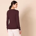 thumbnail image 3 of walmart Essentials Womens Lightweight V-Neck Sweater, 3 of 8
