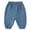 B134-Blue, variant on Hessimy Soft And Comfy Cotton Baby Pants For Baby Boys And Girls With Ample Diaper Room Cargo Pants For Boy Baby Boy Pants (Beige,18-24 Months)