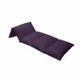 thumbnail image 4 of Indigo Floor Pillow Lounger Cover, Oriental Design with Floral Swirl Leaf Details Image Print, Nap Mat Printed Fabric Case for 5 Pillows, 88" x 36", Eggplant Purple, by Ambesonne, 4 of 5