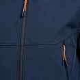 thumbnail image 3 of Men's Softshell Jacket Casual Hooded Jacket Outdoor Coat, 3 of 6